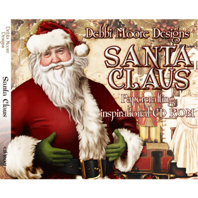 Debbi Moore - Santa Claus Papercrafting CD
