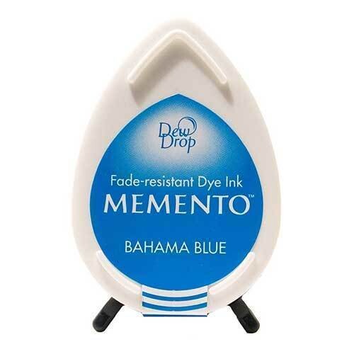 Memento Dew Drop Dye Ink Pads - BAHAMA BLUE