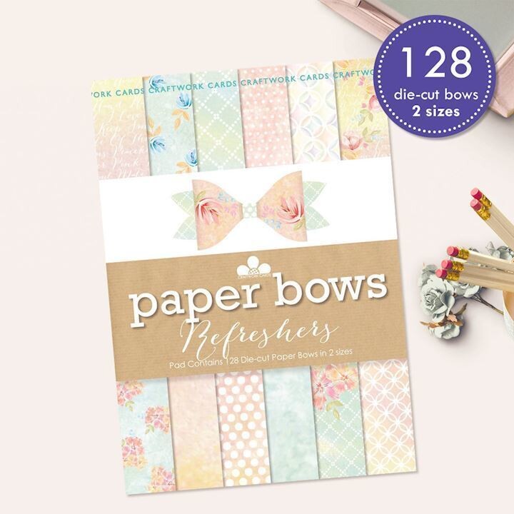 Craftworks Card Bows Paper Pad - REFRESHERS