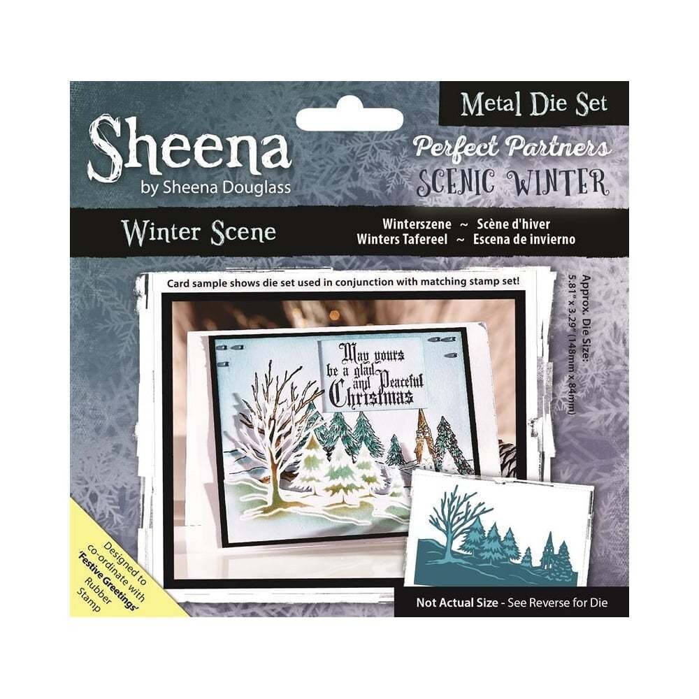 Sheena Douglass Scenic Winter Perfect Partners - WINTER SCENE die **HALF PRICE**