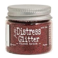 Distress Glitter by Tim Holtz - Fired Brick
