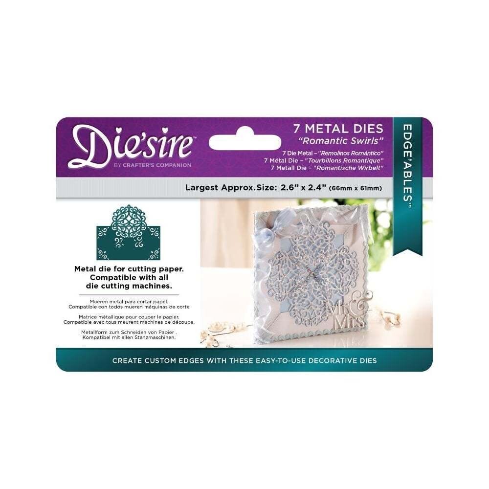 Die&#39;Sire Edge&#39;Ables - ROMANTIC SWIRLS **Over 75% Off**
