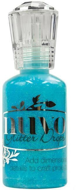 Nuvo Pure Sheen Glitter Drops  - BLUE LAGOON
