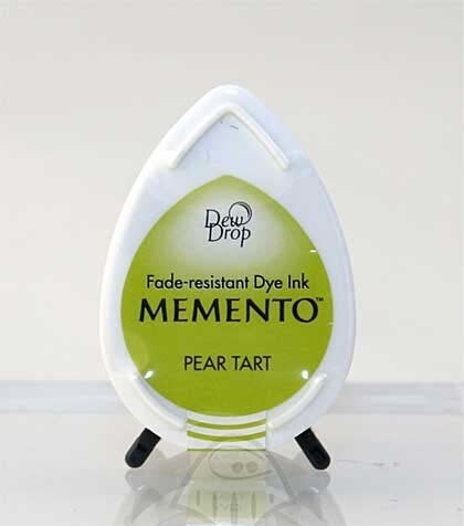 Memento Dew Drop Dye Ink Pads - PEAR TART