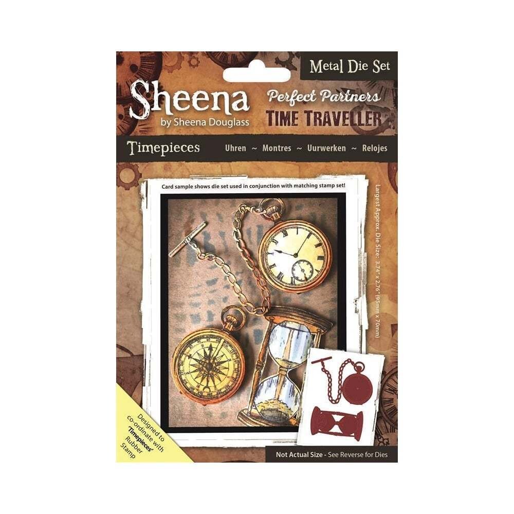 Sheena Douglass Time Traveller Die Set - TIMEPIECES