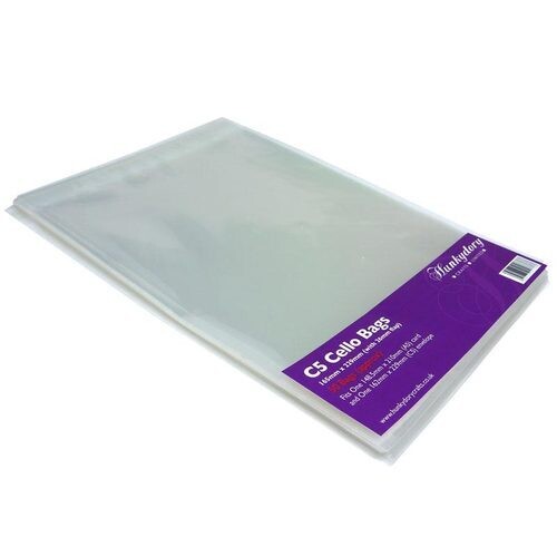 Hunkydory Clear Cello Bag Size C5