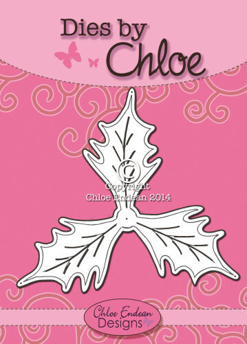 Dies by Chloe  Small Holly Flower Die