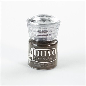 NUVO Embossing Powders - HOT CHOCOLATE