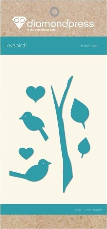 DIAMOND PRESS Fashion Dies - LOVE BIRDS