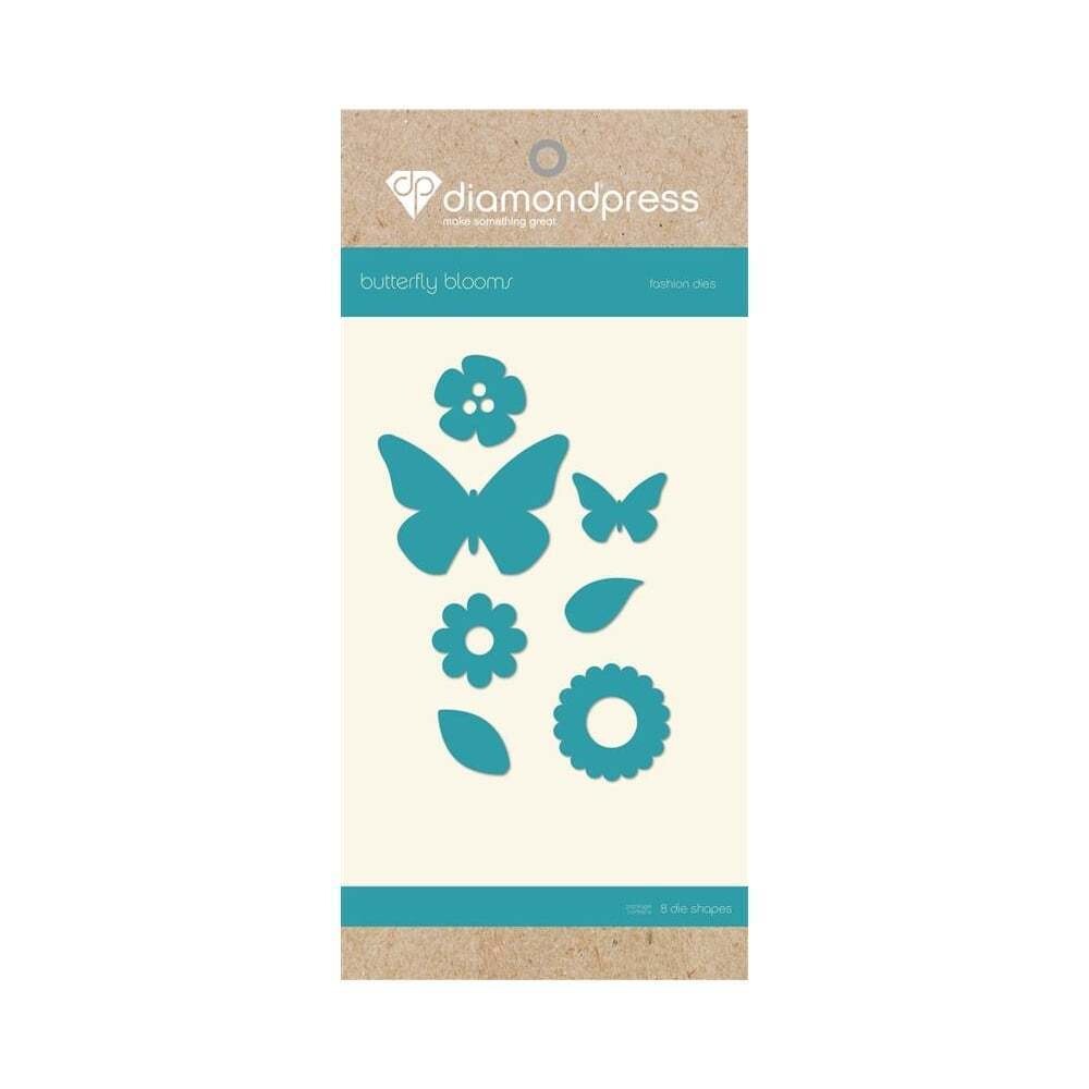 DIAMOND PRESS Fashion Dies - BUTTERFLIES &amp; BLOOMS