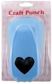Woodware Punch - SUPER PALIN HEART 2&quot;/50mm