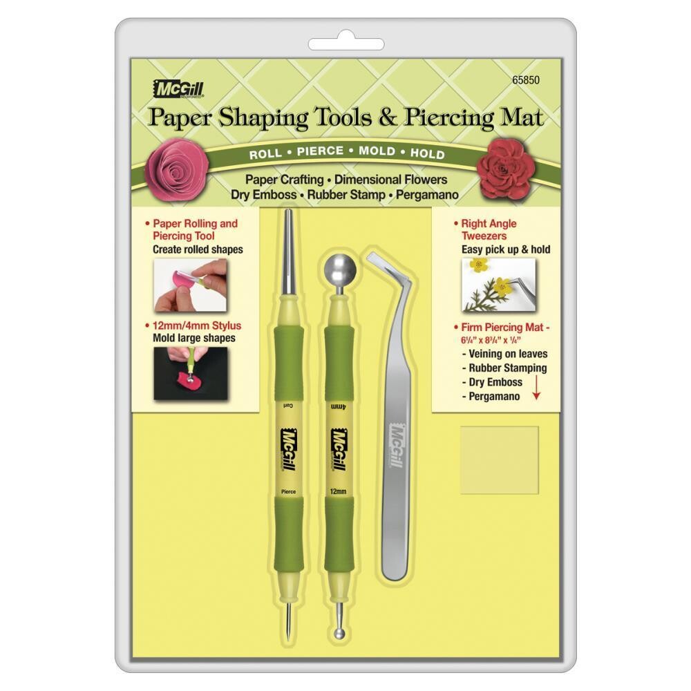 McGill Paper Shaping Tools &amp; Mat set