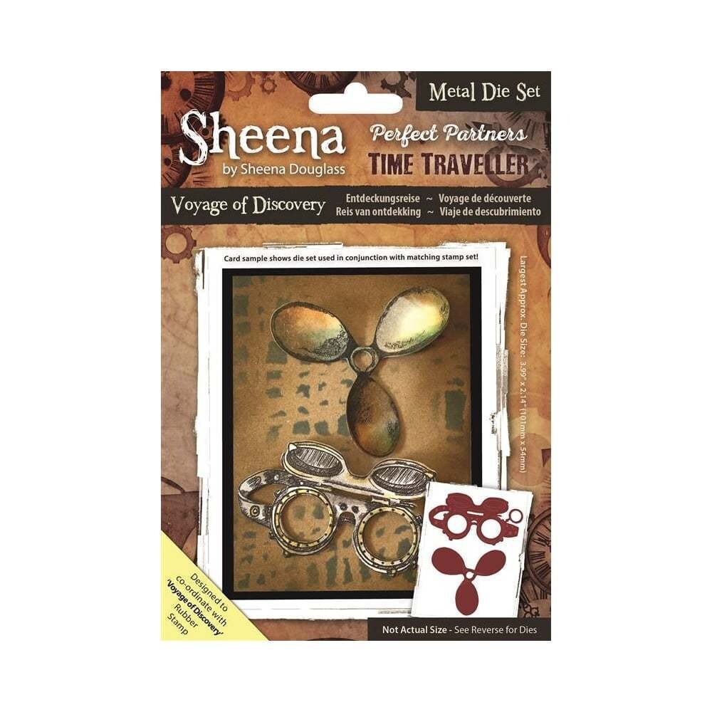 Sheena Douglass Time Traveller Die Set - VOYAGE OF DISCOVERY