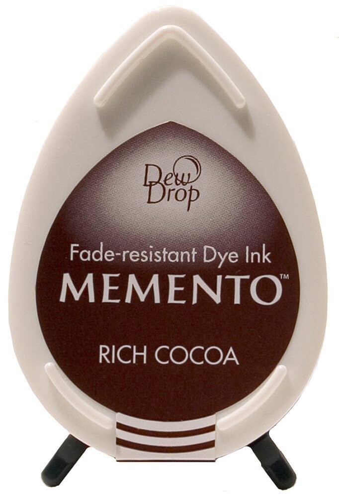 Memento Dew Drop Dye Ink Pads - RICH COCOA