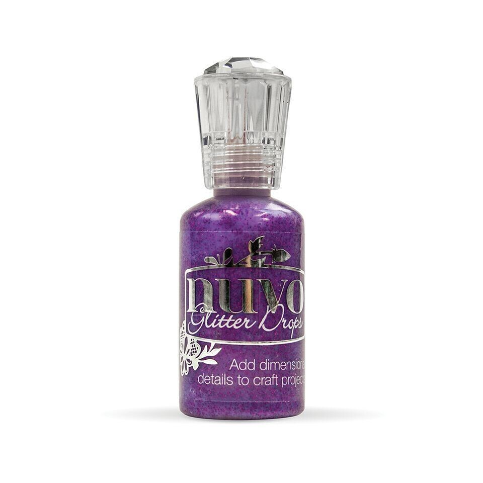 Nuvo Pure Sheen Glitter Drops  - PURPLE RAIN