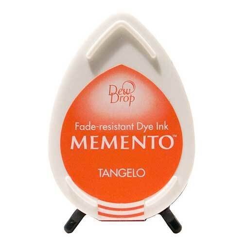 Memento Dew Drop Dye Ink Pads - TANGELO