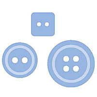 Woodware Punch - SUPER SILHOUETTE BUTTONS