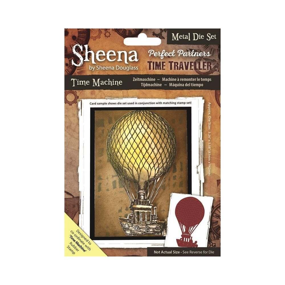 Sheena Douglass Time Traveller Die Set - TIME MACHINE