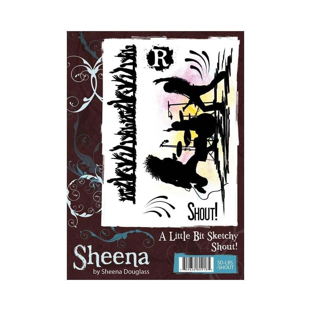Sheena Douglass A6 Stamp - SHOUT **LESS THAN HALF PRICE**