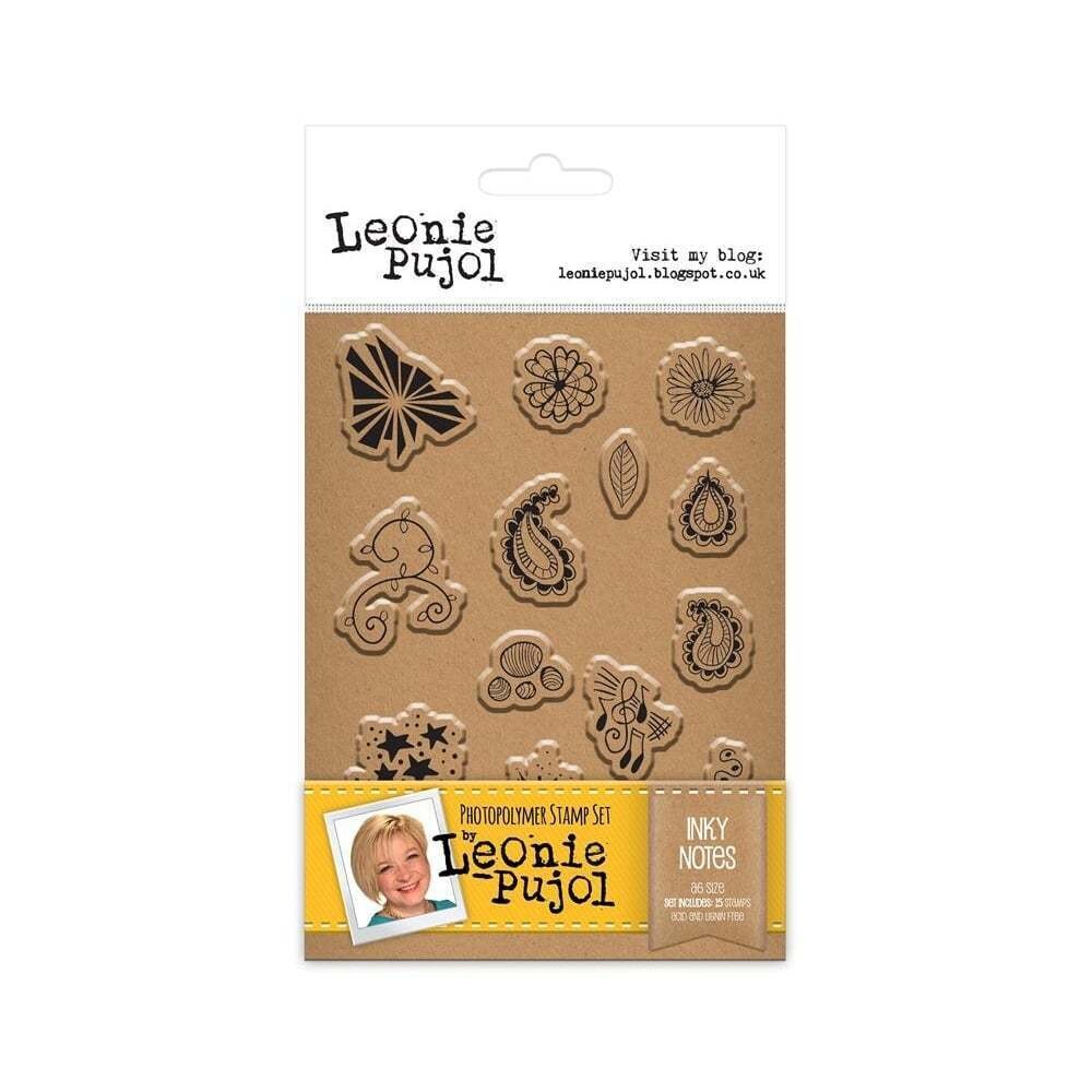 Leonie Pujol Stamps - INKY NOTES **LESS THAN HALF PRICE**