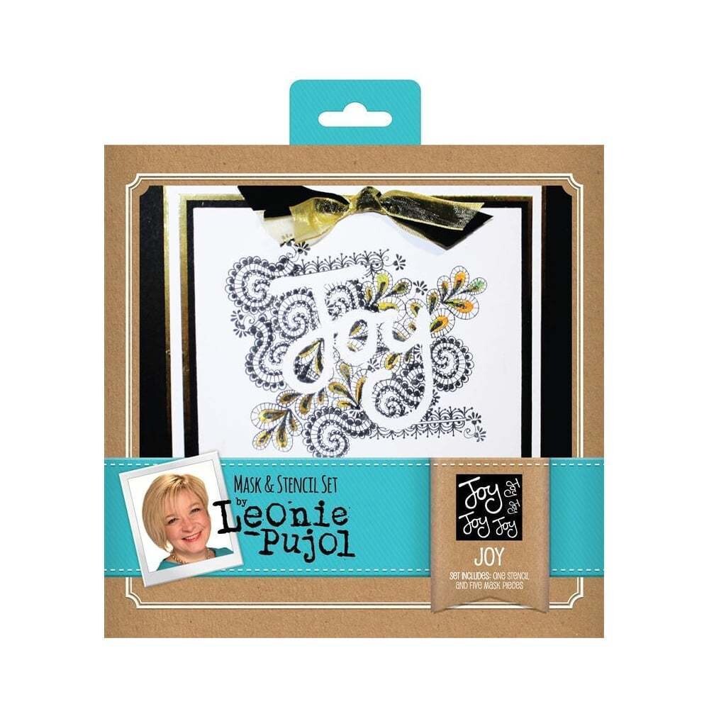 Leonie Pujol Masks &amp; Stencils - JOY **75% OFF**