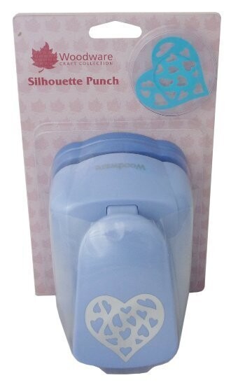 Woodware Punch - SUPER SILHOUETTE HEART