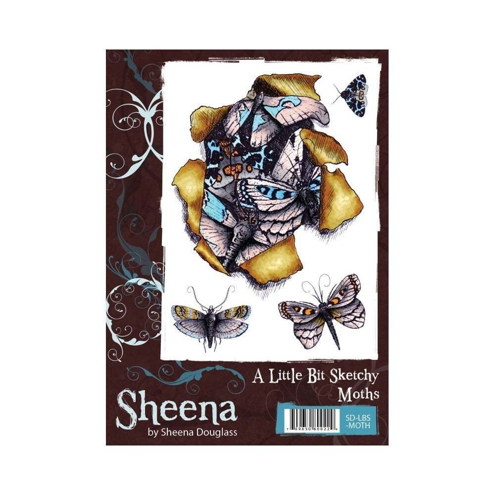 Sheena Douglass Stamps - Torn - MOTHS **HALF PRICE**