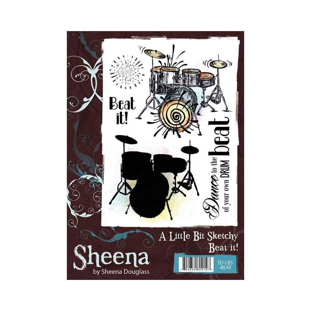 Sheena Douglass A6 Stamp - BEAT IT! **LESS THAN HALF PRICE**