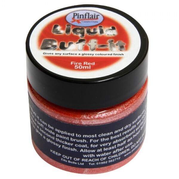 Pinflair LIQUID BUFF-IT - FIRE RED **Half Price**
