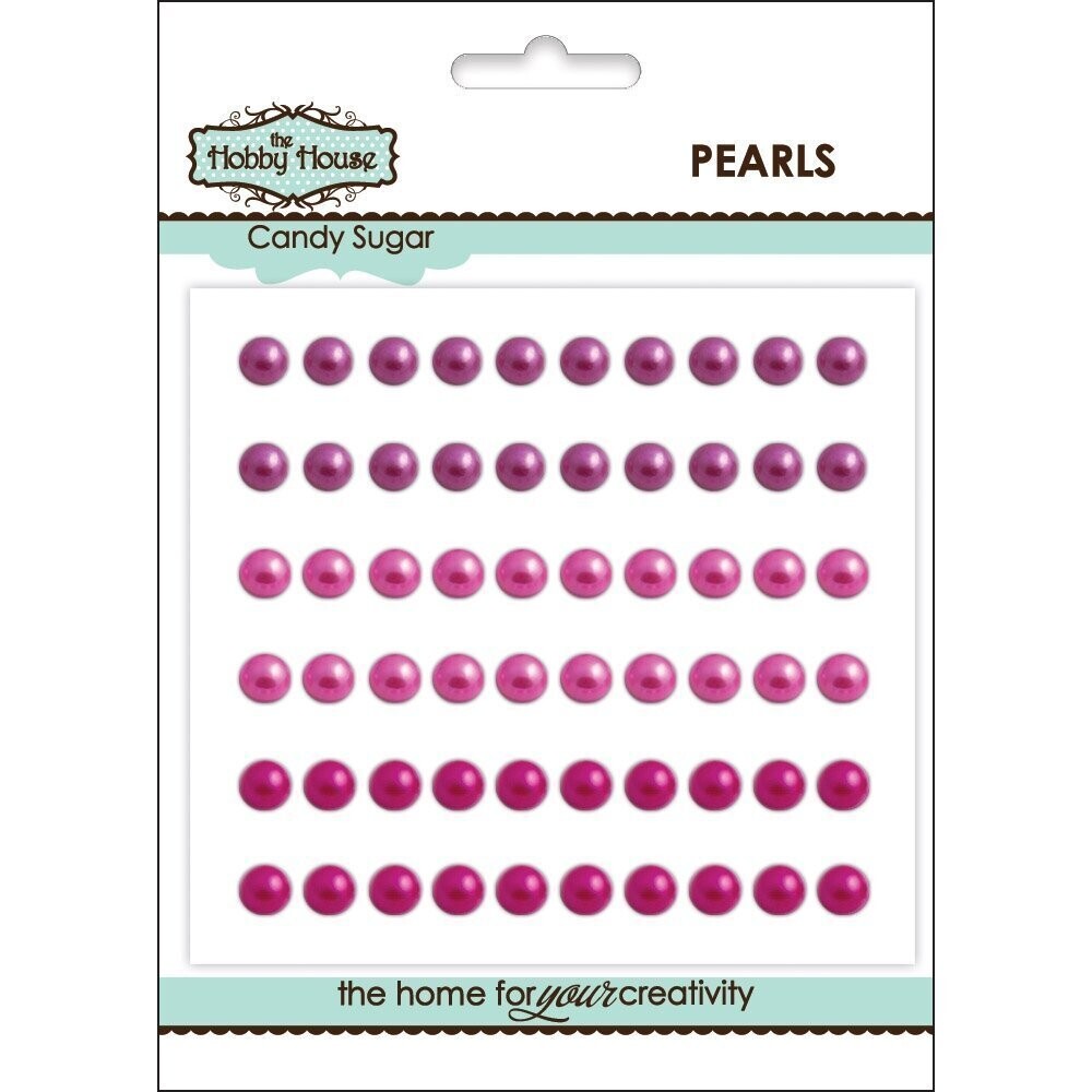 The Hobby House 5mm Pearls - CANDY SUGAR