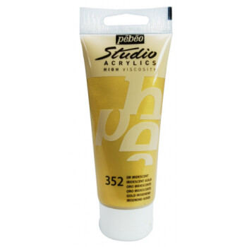 Pebeo - DYNA Iridescent Acrylic Paint - GOLD (352) 250ml