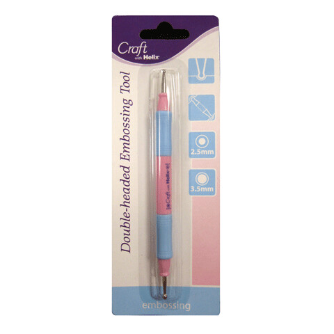 Craft with Helix Double Headed Embossing Tool 2.5mm &amp; 3.5mm