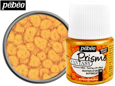 Pebeo Fantasy Prisme Paint - BUTTERCUP (24) 45ml
