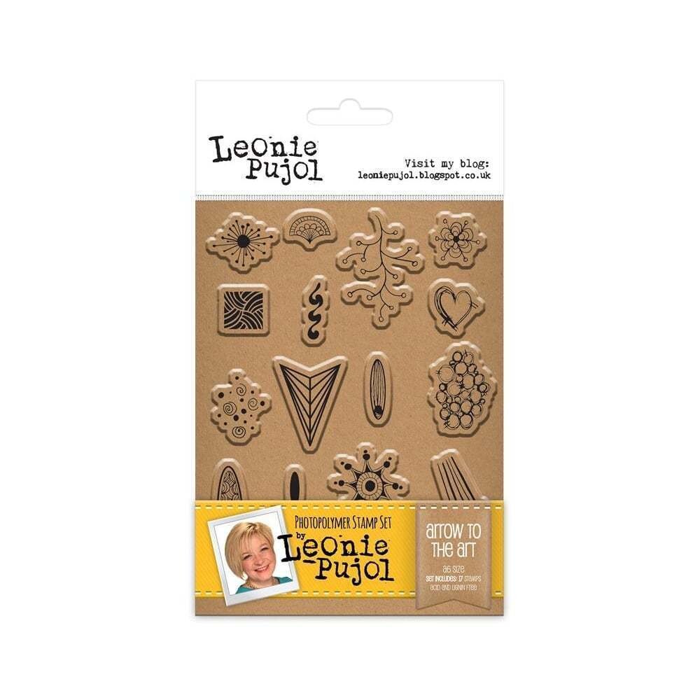 Leonie Pujol Stamps - ARROW TO THE ART **LESS THAN HALF PRICE**