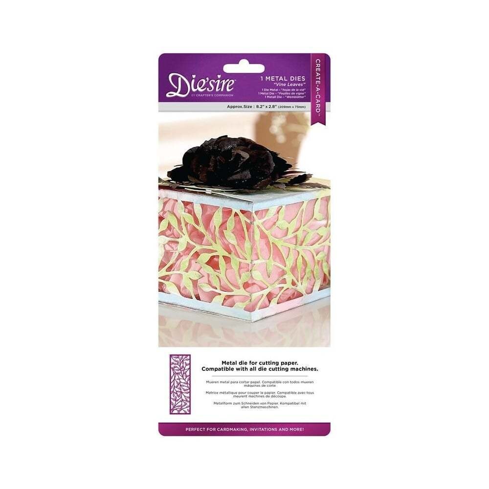 Die&#39;Sire Create A Card Hybrid Dies VINE LEAVES **HALF PRICE** Only 2 Left!