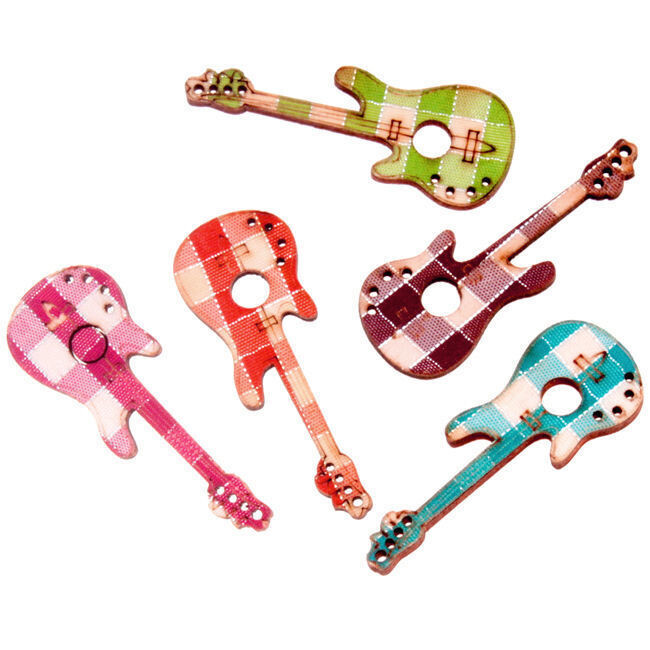Wooden Guitars assorted x 5
