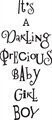Clarity Stamps - Word Chain set #10 BABY  **REDUCED**