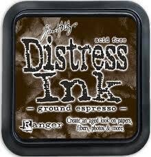 Tim Holtz Distress Ink Pad GROUND ESPRESSO