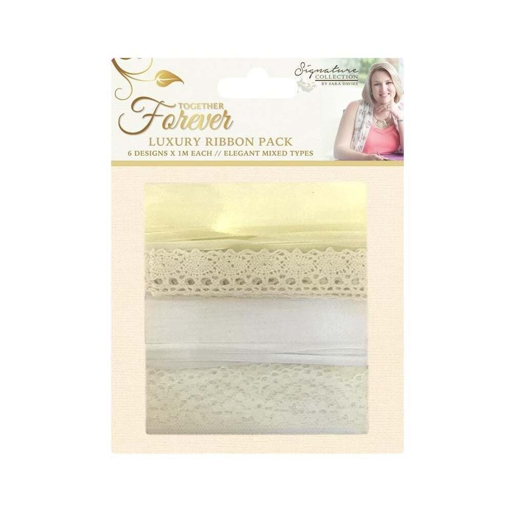Together Forever Embossing Folder MIXED RIBBON Pack