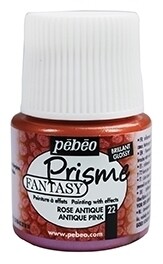 Pebeo Fantasy Prisme Paint - ANTIQUE PINK (22) 45ml