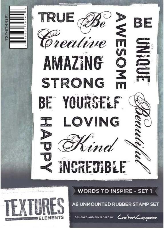 Textures ELEMENTS - WORDS TO INSPIRE 1  **HALF PRICE**