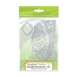 TANGLED TRELLIS Mini Decorative Die Set 2016