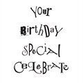 Clarity Stamps - Word Chain set 3 #BIRTHDAY  **REDUCED**