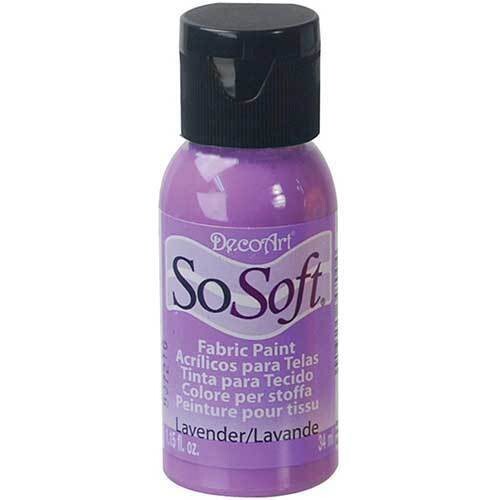 DecoArt SoSoft Fabric Paint - LAVENDER