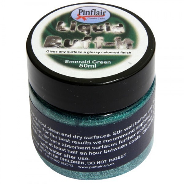 Pinflair LIQUID BUFF-IT - EMERALD GREEN **Half Price**