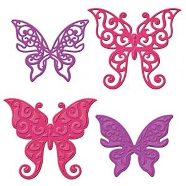 Spellbinders Shapeabililties - Les Papillions Two