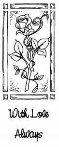 Stamps by Sue Wilson - Rose Entwined set 2