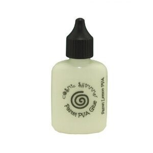 Cosmic Shimmer Pearl PVA Glue - Pastel Lemon **Half Price**