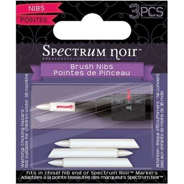 Spectrum Noir - Replacement Brush Nibs (3 x pack)