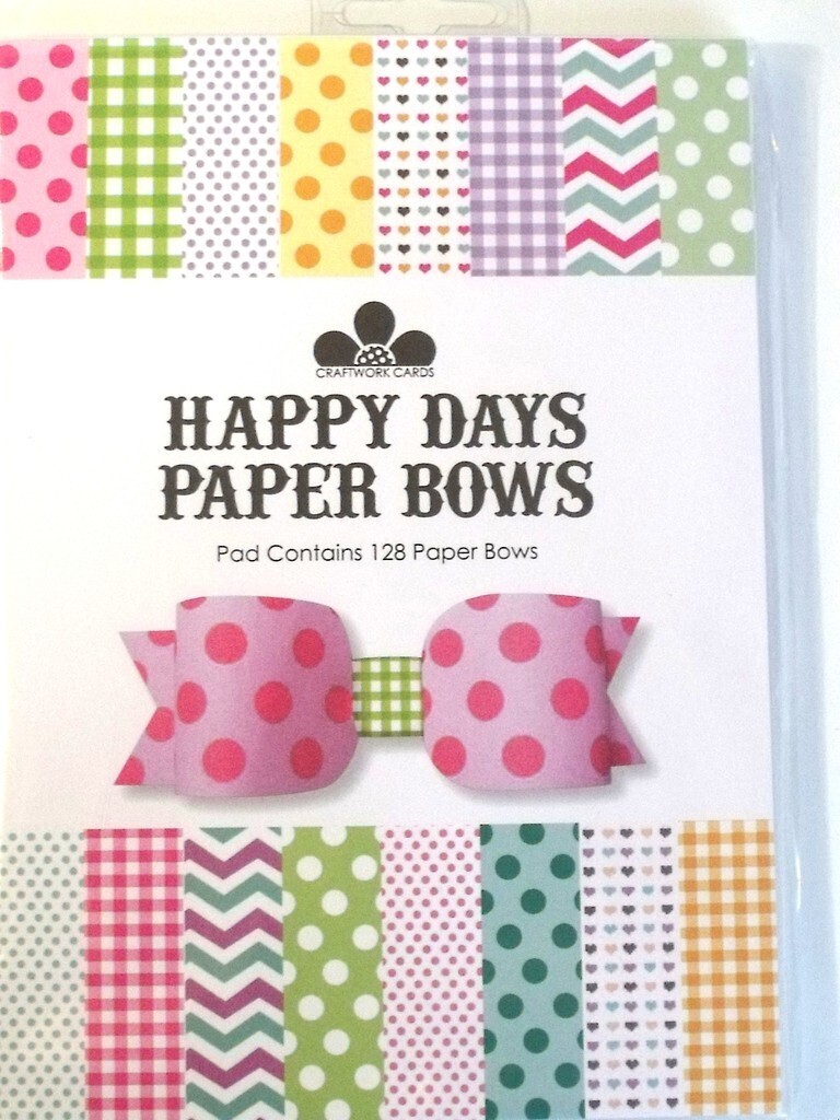 Craftworks Happy Days Paper Bows